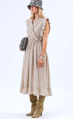 Outlet Kjole - Idina - Creme Kjoler