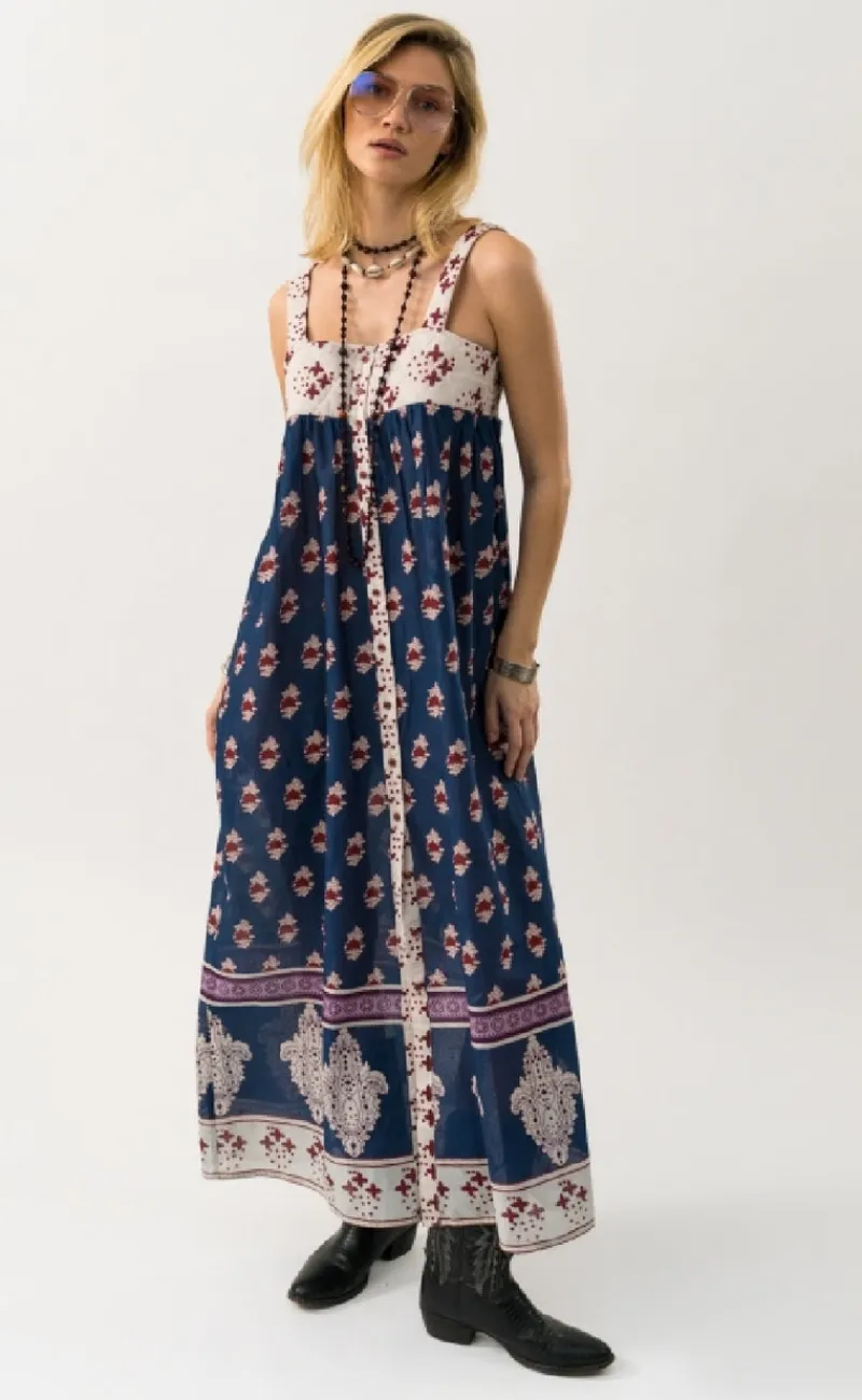 Best Kjole - Kia - Dark Blue Kjoler