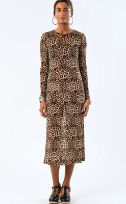 Best Kjole - Logan Maxi - Leopard Print Kjoler