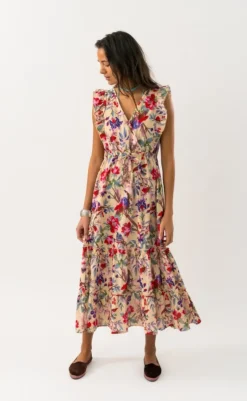 Outlet Kjole - Samo - Flower Print Kjoler