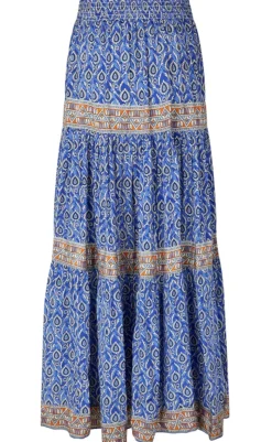 New Nederdel - Diamond - Blue Nederdele