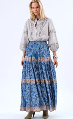 New Nederdel - Diamond - Blue Nederdele