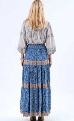 New Nederdel - Diamond - Blue Nederdele