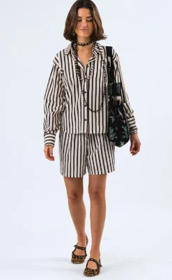 Hot Shorts - Rita - Stripe Shorts