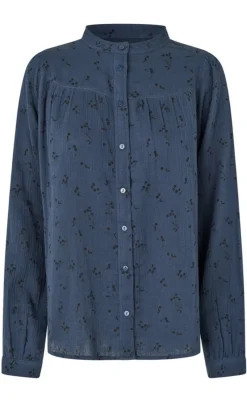 Clearance Skjorte - Nicky - Dark Blue Skjorter