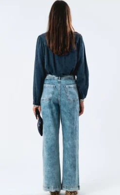 Clearance Skjorte - Nicky - Dark Blue Skjorter