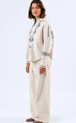 Discount Skjorte - Veida - Creme Skjorter