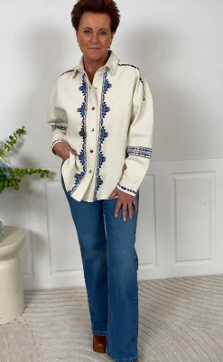 Discount Skjorte - Veida - Creme Skjorter