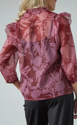 Hot Love & Divine Bluse - Love1342 - Blush Comb Bluser