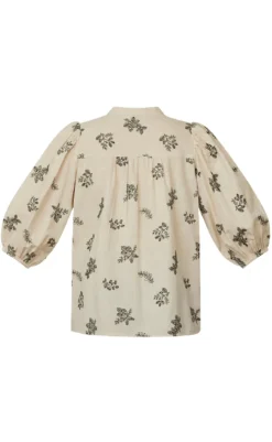 Love & Divine Bluse - Love1109 - Cream/Black Bluser