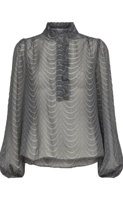 Online Love & Divine Bluse - Love1212 - D. Grey Bluser