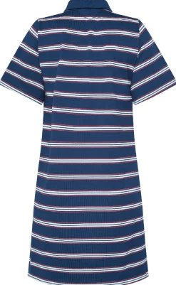 Online Love & Divine Kjole - Love1349 - Navy/Stripe Kjoler