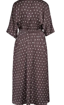 Discount Love & Divine Kjole - Love1386 - Brown/Dot Kjoler