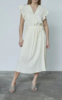 Online Love & Divine Kjole - Love1383 - Baby Pink/Stripe Kjoler