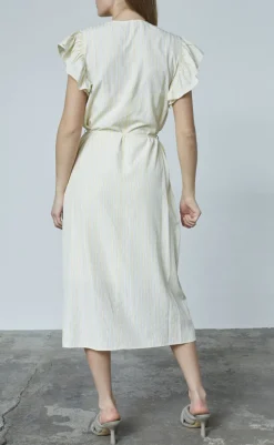 Online Love & Divine Kjole - Love1383 - Baby Pink/Stripe Kjoler