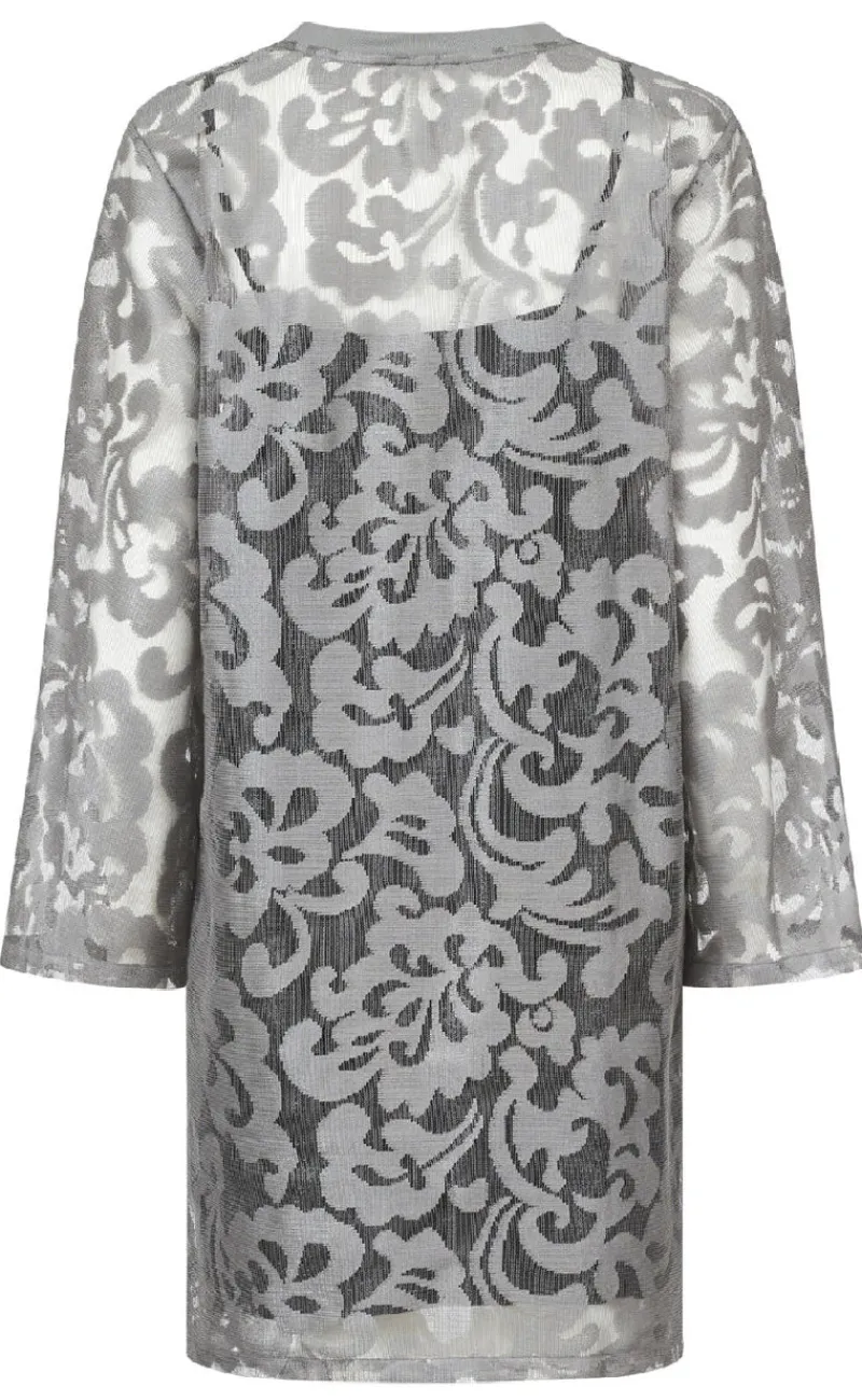 New Love & Divine Kjole - Love1263 - Silver Grey Kjoler
