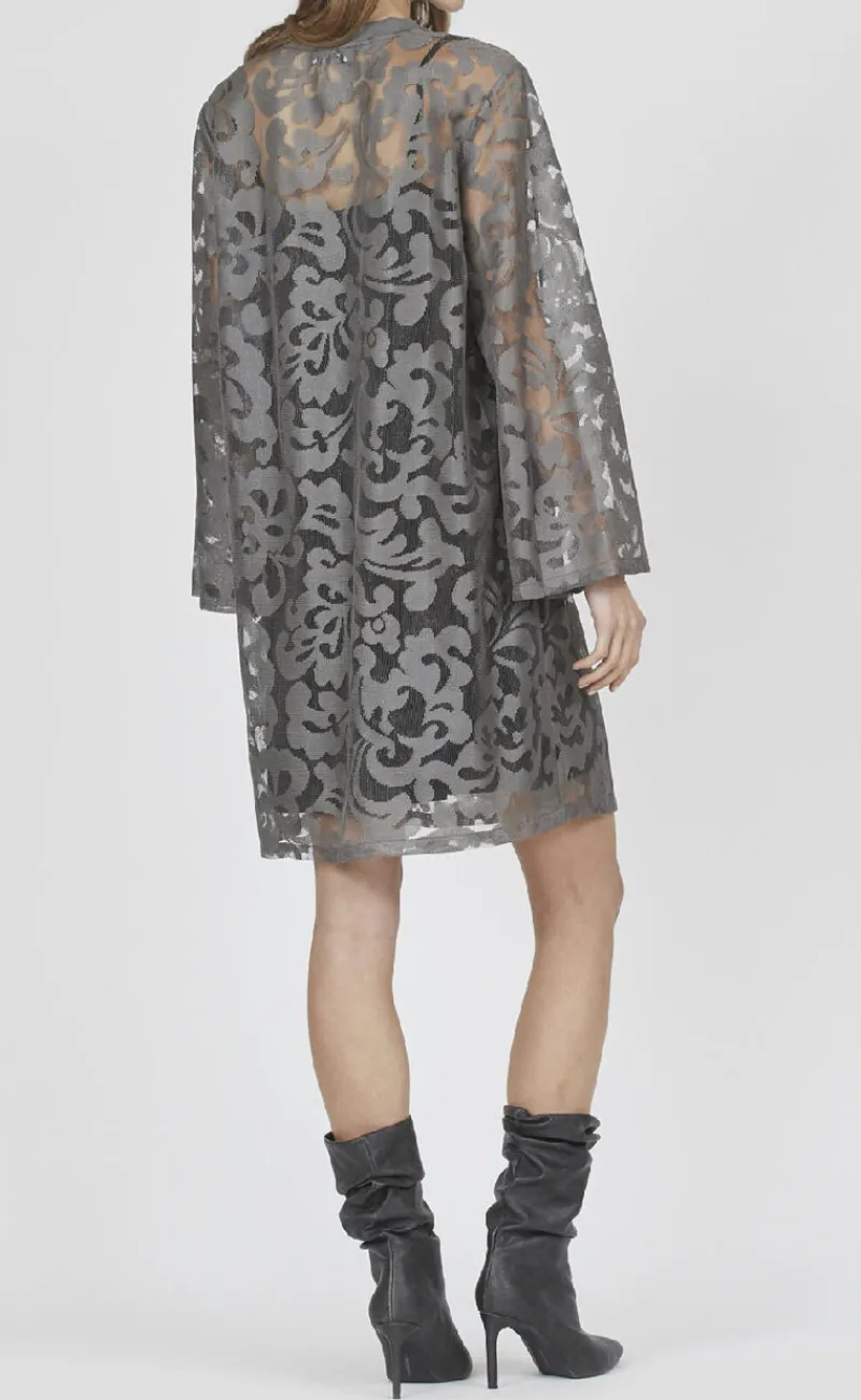 New Love & Divine Kjole - Love1263 - Silver Grey Kjoler