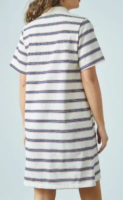 Love & Divine Kjole - Love1349 - Cream/Stripe Kjoler