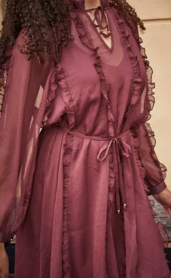 Online Love & Divine Kjole - Love1359 - D. Bordeaux Kjoler