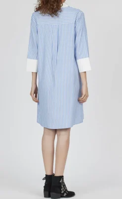 Love & Divine Kjole - Love441-34  -  Blue Stripe Kjoler