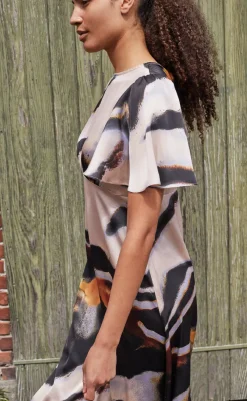 New Love & Divine Kjole - Love1000-12 - Multi Kjoler