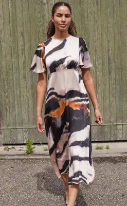 New Love & Divine Kjole - Love1000-12 - Multi Kjoler