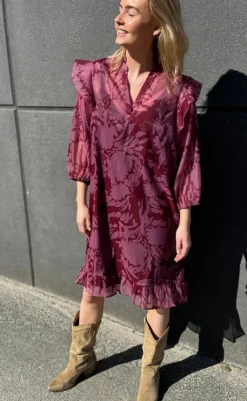 Love & Divine Kjole - Love1341 - Blush Comb Kjoler