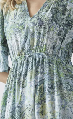 Discount Love & Divine Kjole - Love1340 - Paisley Kjoler