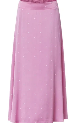 Online Love & Divine Nederdel - Love908-1 - Pink/Dot Nederdele