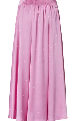 Online Love & Divine Nederdel - Love908-1 - Pink/Dot Nederdele