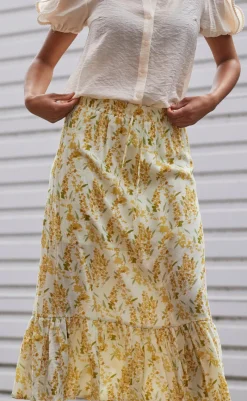 Discount Love & Divine Nederdel - Love1390 - Flower Nederdele