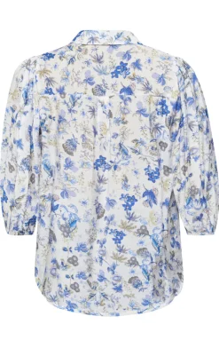 Online Love & Divine Skjorte - Love436-14 - Blue Flower Skjorter