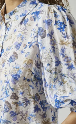 Online Love & Divine Skjorte - Love436-14 - Blue Flower Skjorter