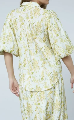 Outlet Love & Divine Skjorte - Love436-16 - Flower Skjorter