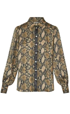 Love & Divine Skjorte - Love919-14 - Golden Snake Skjorter