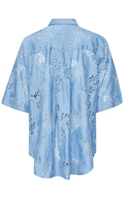 Online Love & Divine Skjorte - Love971-8 - D. Blue Skjorter