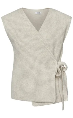 Clearance Love & Divine Strik - Love1187 -  Bamboo Mel Striktrøjer & Sweat