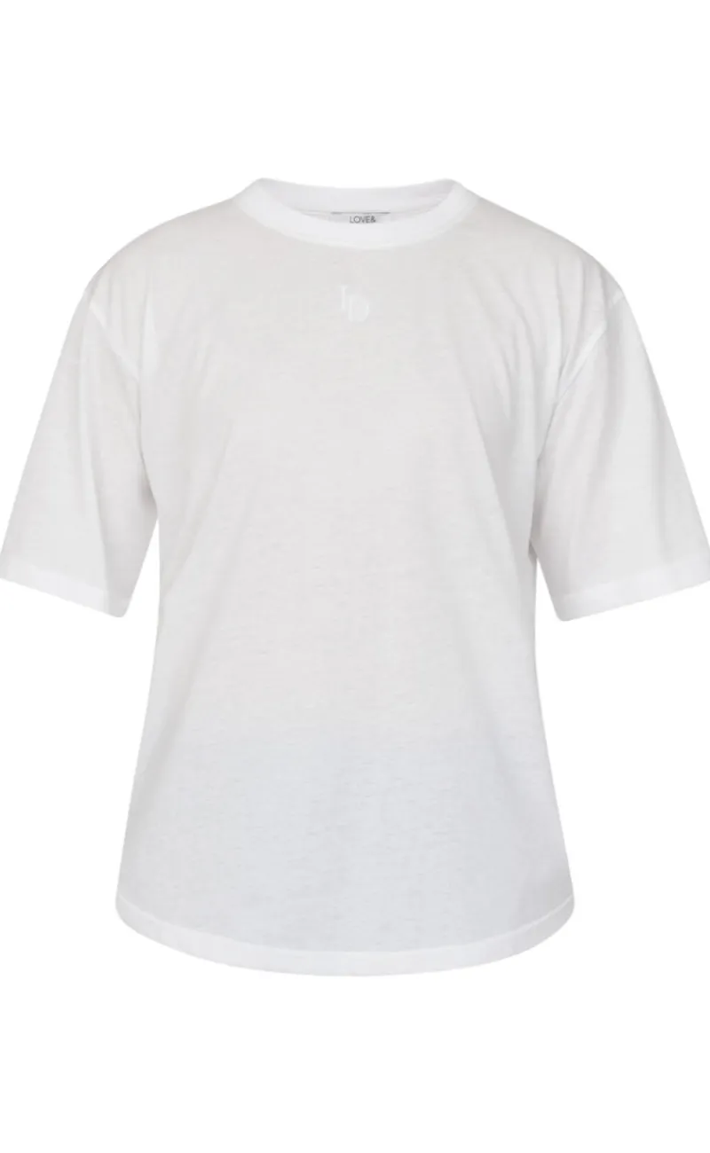 New Love & Divine T-Shirt - Love1229 - White T-shirts & Toppe