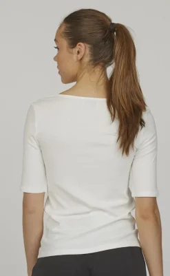 New Love & Divine T-Shirt - Love1119 - Off White T-shirts & Toppe