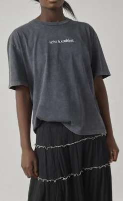 Discount Love & Divine T-Shirt - Love1303 - Grey Wash T-shirts & Toppe