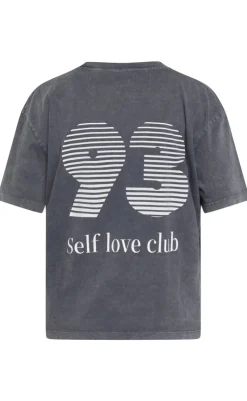 Discount Love & Divine T-Shirt - Love1303 - Grey Wash T-shirts & Toppe