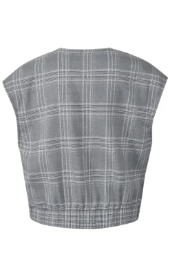 Clearance Love & Divine Vest - Love1287  -  Check Veste