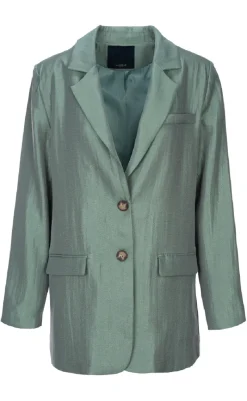 Clearance Blazer - Alexie - Shadow Green Blazere & Indejakker