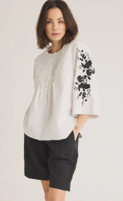 Sale Bluse - Alie - Cream Bluser