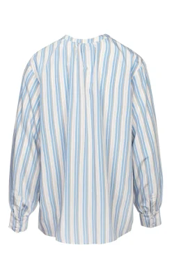 Discount Bluse - Christella - Brunnera Blue Bluser