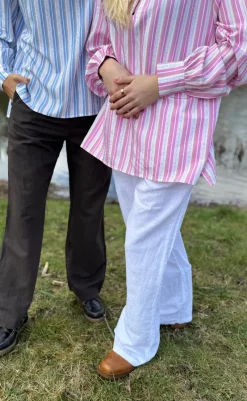 Discount Bluse - Christella - Brunnera Blue Bluser