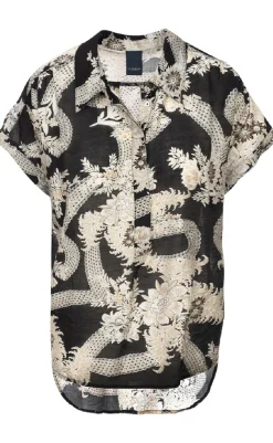 Clearance Bluse - Jardine - Black Bluser