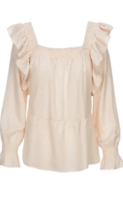 Sale Bluse - Rufsana - Buttercream Bluser