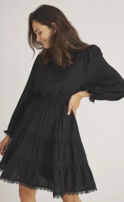 Sale Kjole - Agatha - Black Kjoler