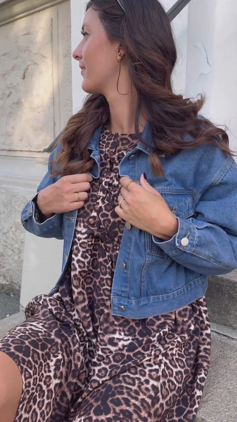 Outlet Kjole - Lynetti - Cocoa Brown Kjoler